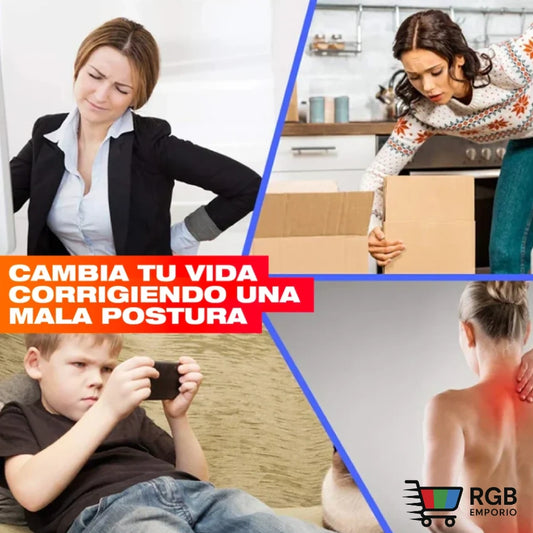 Corrector De Postura Inteligente con Sensor - Corrige tu postura en minutos al día