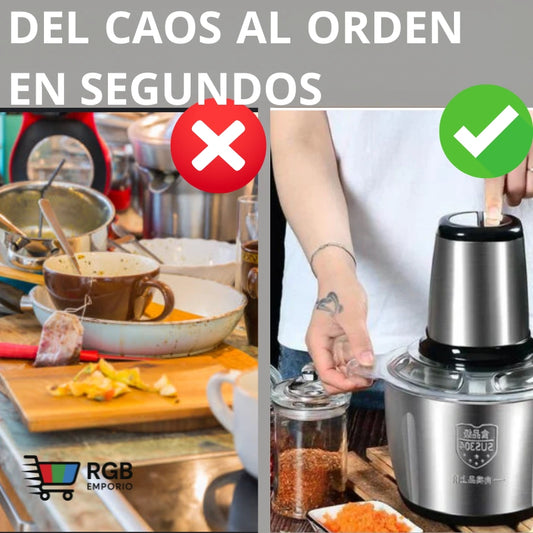 Corta todo sin esfuerzo y gana tiempo en tu cocina 👨🏻🍳