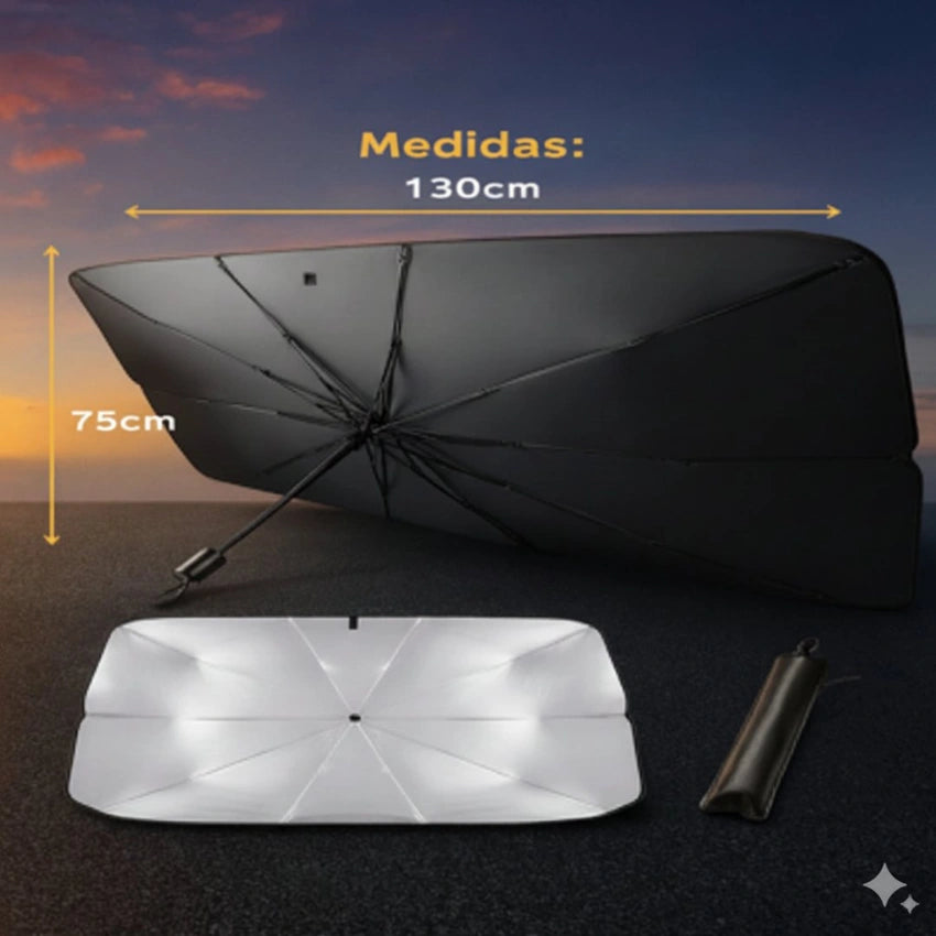 Parasol Paragua - 🚗 Tu auto ya no será un horno 🔥