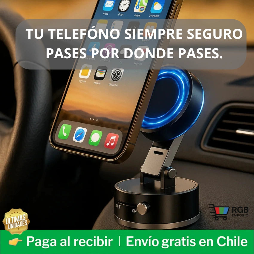 SmartHold™ Ultra Magnético - Tu teléfono siempre seguro ¡EVITA ACCIDENTES!
