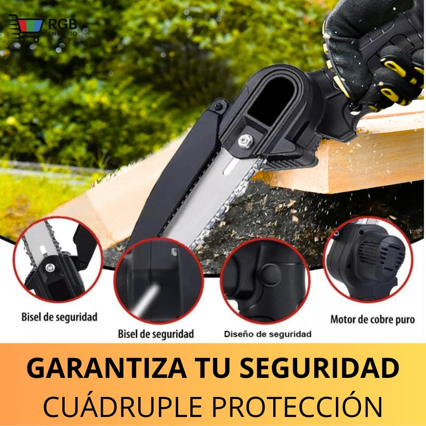 MOTOSIERRA DE MANO - Potencia y rapidez a tu alcance.