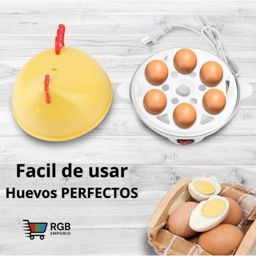 GALLINA HERVIDORA  - ¡Huevos perfectos, sin reloj, sin rezar y sin estrés!