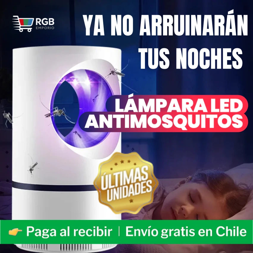 Lampara Led Mata Mosquitos