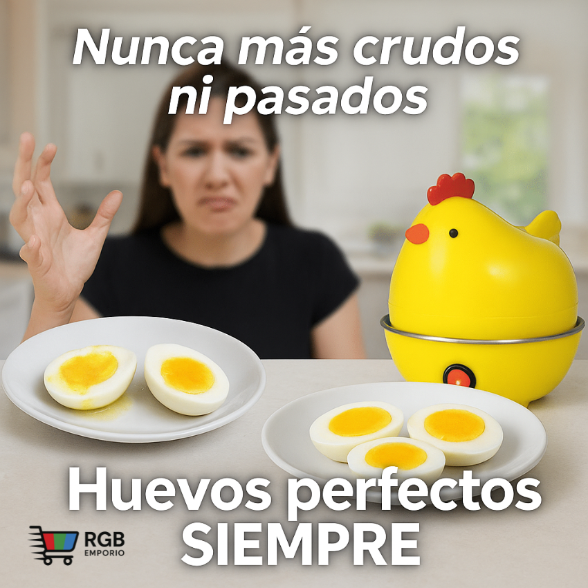 GALLINA HERVIDORA  - ¡Huevos perfectos, sin reloj, sin rezar y sin estrés!