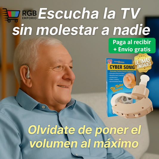 Cyber Sonic™ – 💰Recupera tu audición sin gastar una fortuna💰