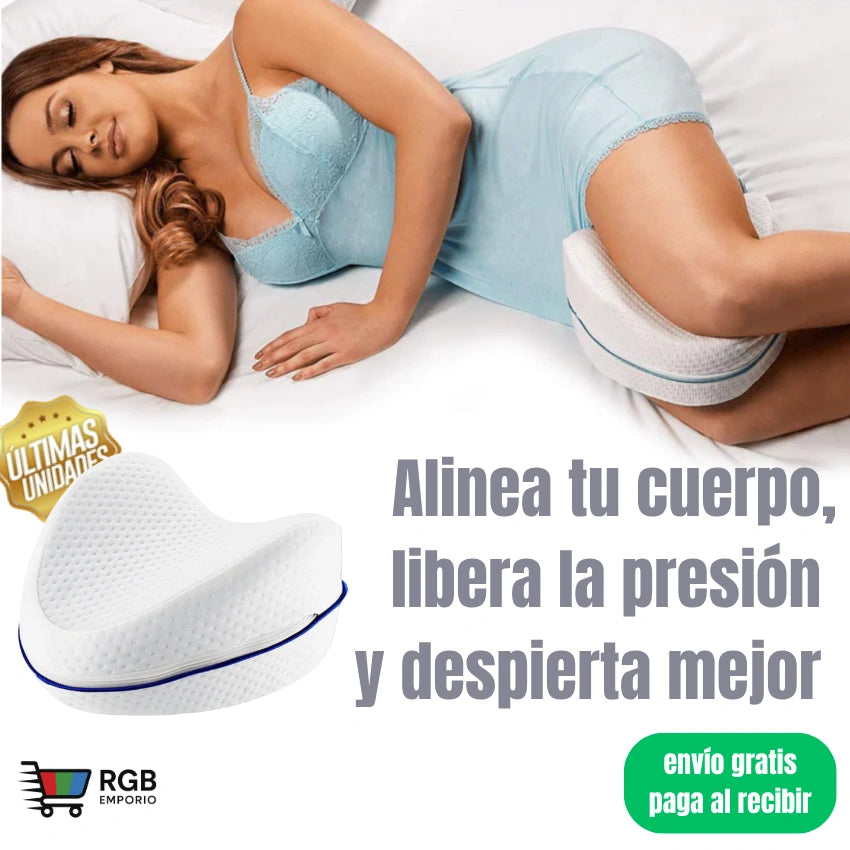 Almohada Ortopedica Piernas - Despierta sin molestias y con energía cada día 💪