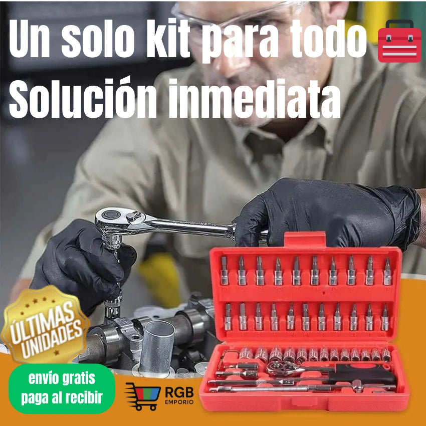 Juego De Dados 46 pcs - Un solo kit para TODO!