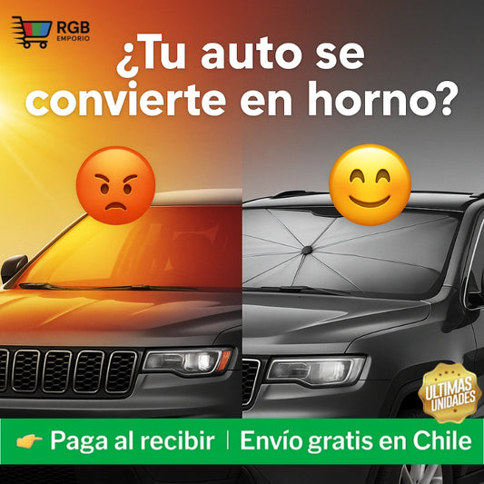 Parasol Paragua - 🚗 Tu auto ya no será un horno 🔥