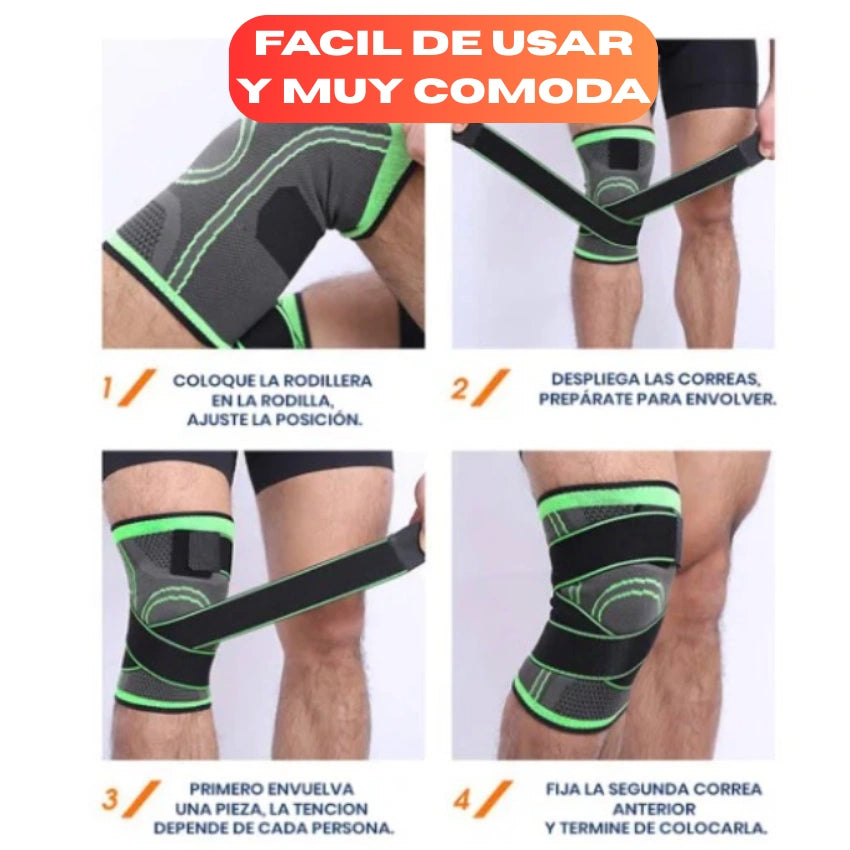 🦵 Rodillera de Compresión. Menos dolor y mayor seguridad al moverte