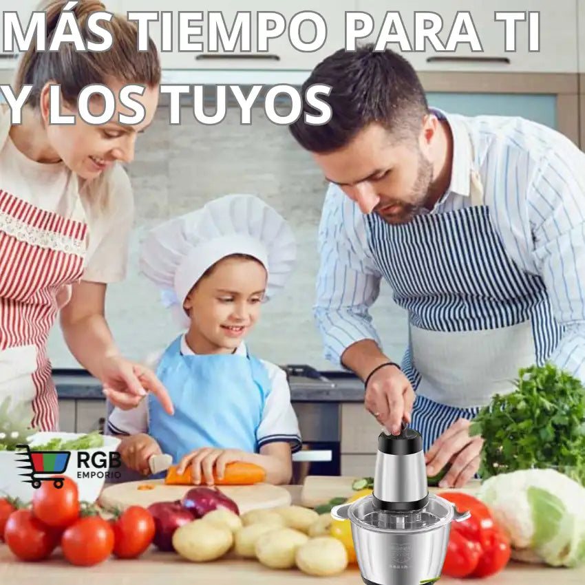 Corta todo sin esfuerzo y gana tiempo en tu cocina 👨🏻‍🍳