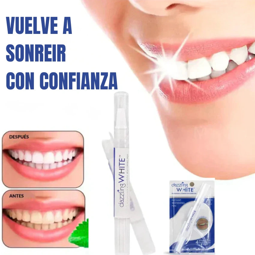 Lapiz Blanqueador Dientes-Recupera su blanco natural y vuelve a sonreír con confianza 💎