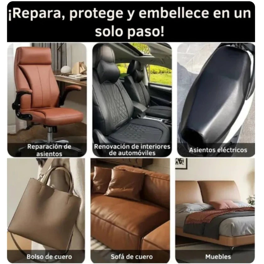 Reparador Cuero Autoadhesivo – Renueva sin gastar de más