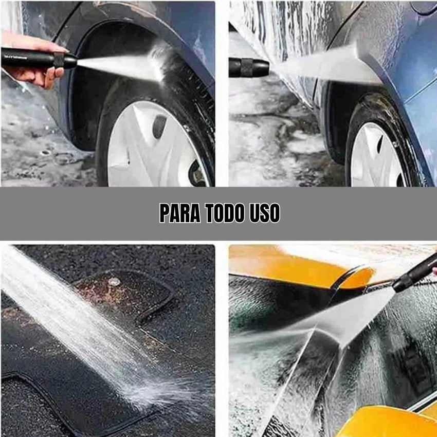 Boquilla de alta presión™: convierte cualquier manguera en una hidrolavadora al instante