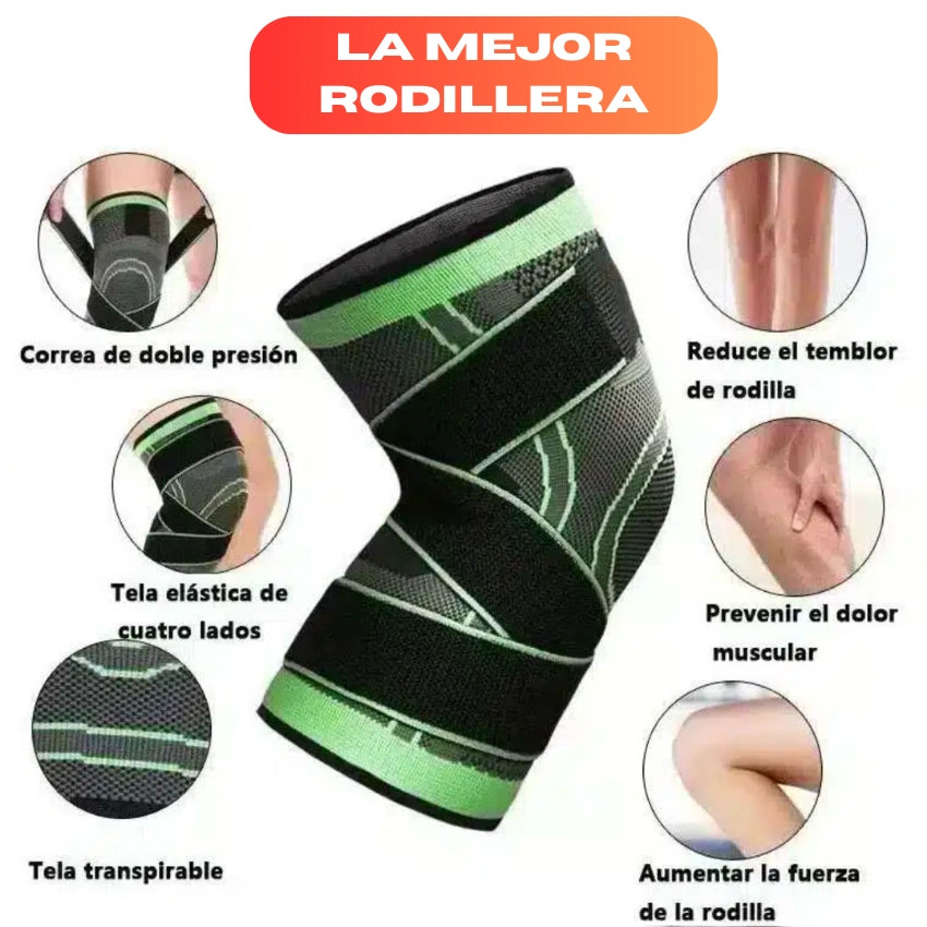 🦵 Rodillera de Compresión. Menos dolor y mayor seguridad al moverte