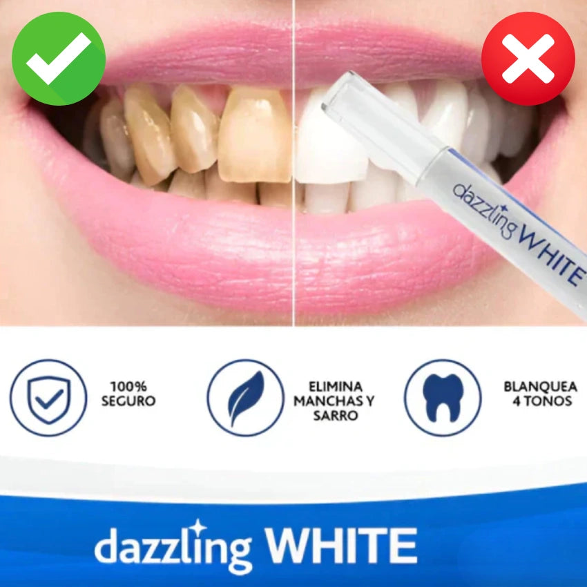 Lapiz Blanqueador Dientes-Recupera su blanco natural y vuelve a sonreír con confianza 💎