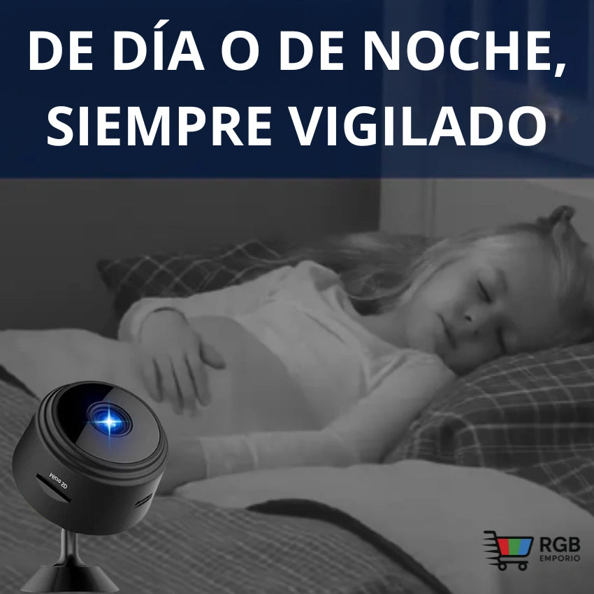 MINI CAMARA ESPÍA - ¿Sabes quién entra a tu casa cuando no estás?
