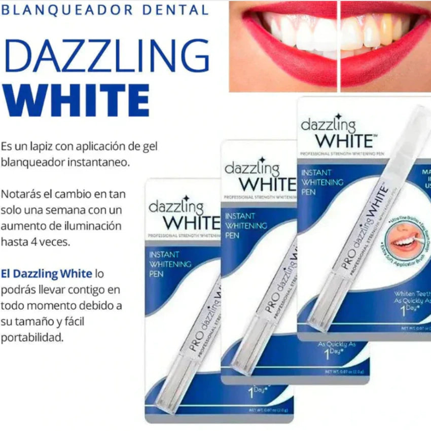 Lapiz Blanqueador Dientes-Recupera su blanco natural y vuelve a sonreír con confianza 💎