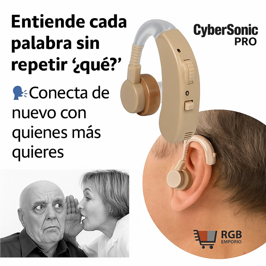 Cyber Sonic™ – 💰Recupera tu audición sin gastar una fortuna💰