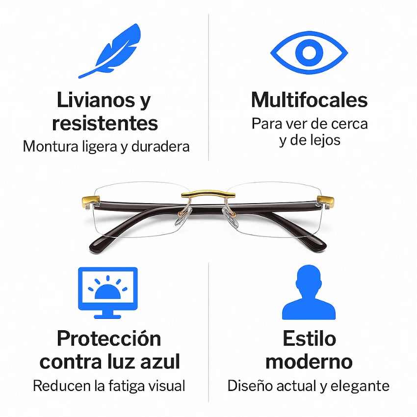 🕶️ LENTES INTELIGENTES TR90: VISIÓN NÍTIDA SIN ESFUERZO.