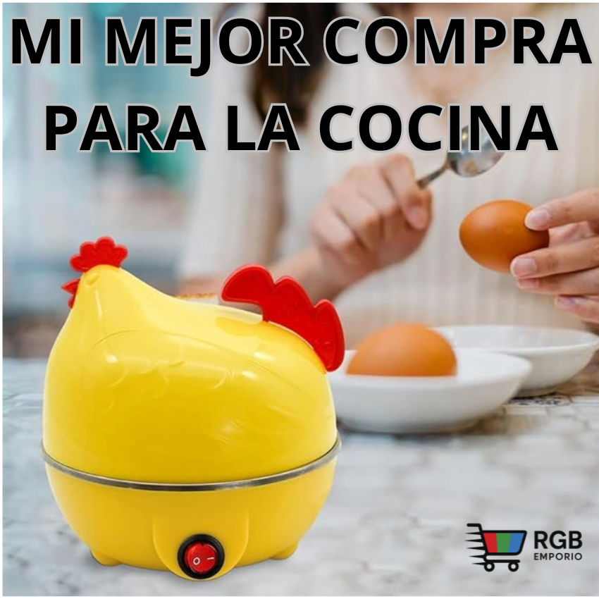 GALLINA HERVIDORA  - ¡Huevos perfectos, sin reloj, sin rezar y sin estrés!