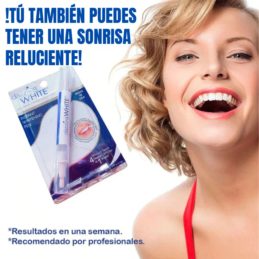 Lapiz Blanqueador Dientes-Recupera su blanco natural y vuelve a sonreír con confianza 💎